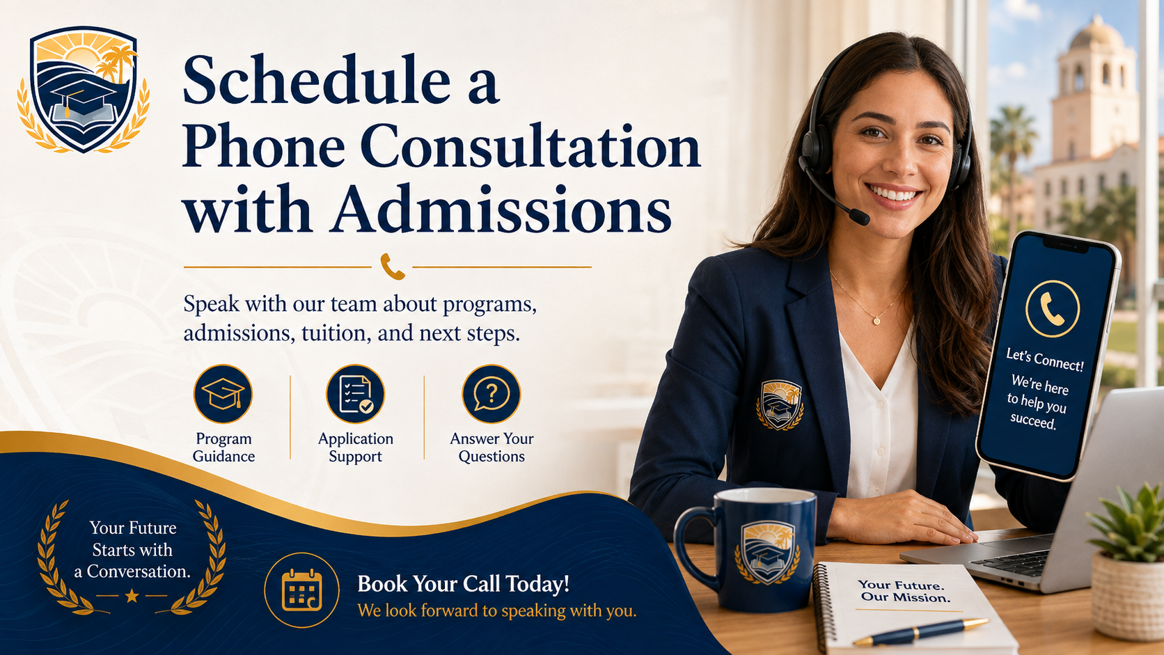 Schedule a Phone Consultation with Admissions